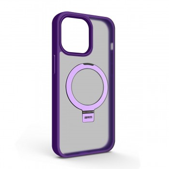 Чохол ArmorStandart Unit Stand для iPhone 13 Pro Max з підставкою та MagSafe, Purple (фіолетовий)
