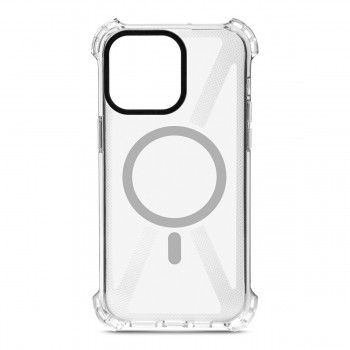 Чохол ArmorStandart Bounce з MagSafe та X-SHOCK для Apple iPhone 15 Pro Max, прозорий Чохол ArmorStandart Bounce з MagSafe та X-SHOCK для Apple iPhone 15 Pro Max, прозорий