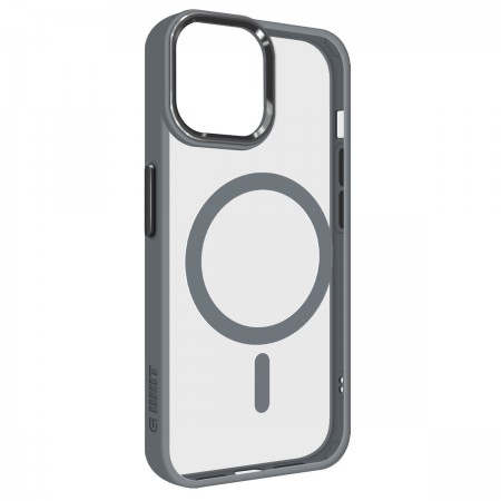 Прозорий чохол ArmorStandart Unit MagSafe для Apple iPhone 14, Grey