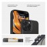 Чехол ArmorStandart Uniq Magsafe с прозрачной матовой стенкой для Apple iPhone 15 Pro Max, черный