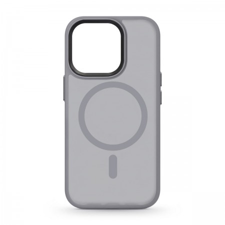 Чехол-накладка ArmorStandart Uniq Magsafe для Apple iPhone 14 Pro, TPU + PC, серый