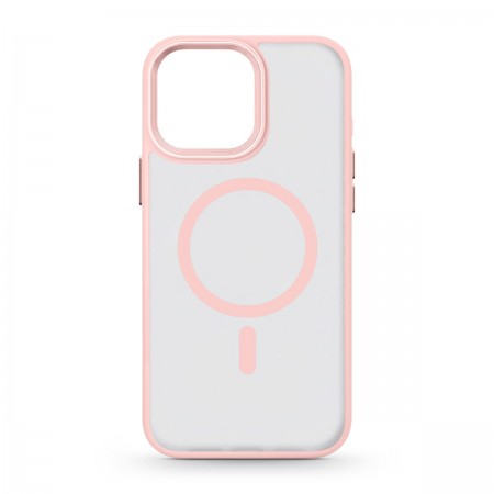 Чохол-накладка ArmorStandart Uniq Magsafe для Apple iPhone 15 Pro Max рожевий
