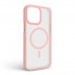 Чохол-накладка ArmorStandart Uniq Magsafe для Apple iPhone 15 Pro Max рожевий