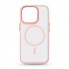 Чохол MagSafe з матовою прозорою панеллю ArmorStandart Uniq MagSafe для Apple iPhone 15 Pro, Pink