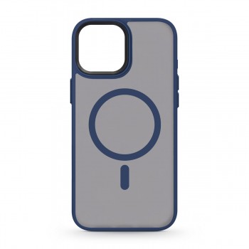 Чехол-накладка ArmorStandart Uniq Magsafe для Apple iPhone 15, Dark Blue