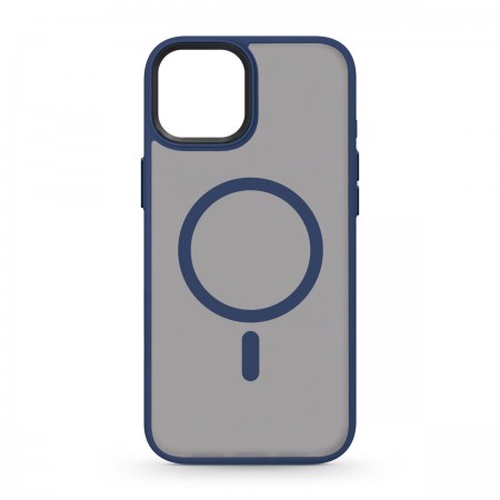 Чохол-накладка з MagSafe ArmorStandart Uniq Magsafe для Apple iPhone 15 Plus Dark Blue