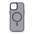 Чохол-накладка з MagSafe ArmorStandart Uniq Magsafe для Apple iPhone 15 Plus Dark Blue