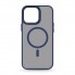Чехол ArmorStandart Uniq Magsafe для iPhone 13 Pro Max с MagSafe, Dark Blue (синий)