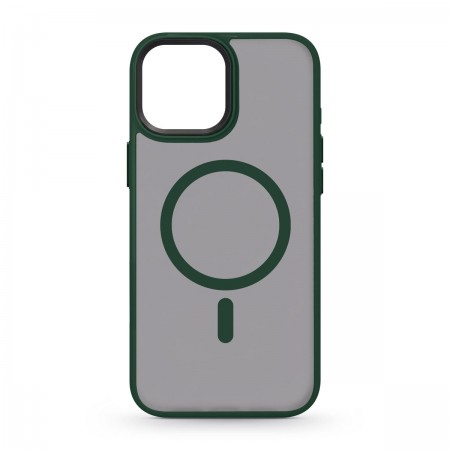 Чехол ArmorStandart Uniq Magsafe для Apple iPhone 15, Dark Green