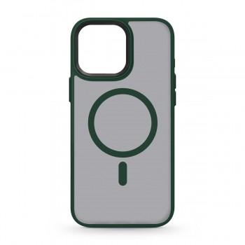 Чехол ArmorStandart Uniq Magsafe для Apple iPhone 15 Pro Max, зелёный