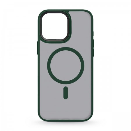 Чохол ArmorStandart Uniq Magsafe для Apple iPhone 15 Pro Max, зелений