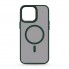 Чохол ArmorStandart Uniq Magsafe з прозорою матовою стінкою для Apple iPhone 14 Pro Max, зелений