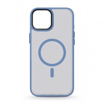Чехол-накладка с MagSafe ArmorStandart Uniq Magsafe для Apple iPhone 15 Plus Light Blue