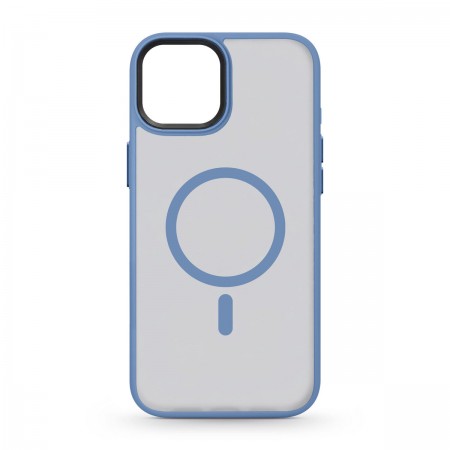 Чехол-накладка с MagSafe ArmorStandart Uniq Magsafe для Apple iPhone 15 Plus Light Blue
