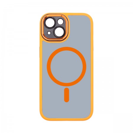 Чехол ArmorStandart Unit MagSafe SE для Apple iPhone 15 Orange Black