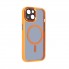 Чехол ArmorStandart Unit MagSafe SE для Apple iPhone 15 Orange Black