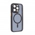 Чехол-накладка ArmorStandart Unit MagSafe SE для Apple iPhone 15 Pro, TPU + пластик, Black Orange