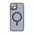 Чехол-накладка с MagSafe ArmorStandart Unit MagSafe SE для Apple iPhone 15 Plus, Black Orange