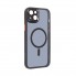 Чехол-накладка с MagSafe ArmorStandart Unit MagSafe SE для Apple iPhone 15 Plus, Black Orange