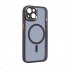 Чохол-накладка ArmorStandart Unit MagSafe SE для Apple iPhone 14, Black Orange