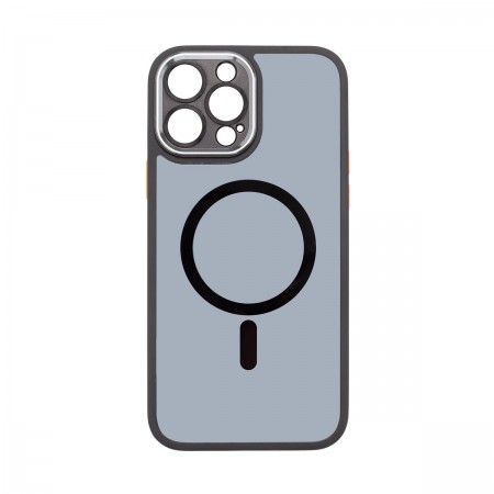 Чохол-накладка ArmorStandart Unit MagSafe SE для Apple iPhone 13 Pro Max, чорно-помаранчевий