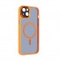 Чехол-накладка с MagSafe ArmorStandart Unit MagSafe SE для Apple iPhone 15 Plus, Orange Black