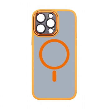 Чохол ArmorStandart Unit MagSafe SE для Apple iPhone 14 Pro Max, помаранчевий (Orange Black)