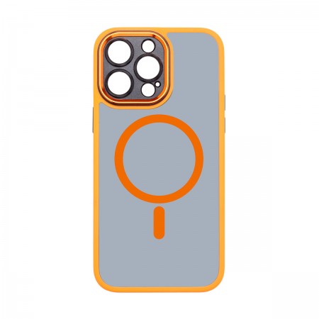 Чохол ArmorStandart Unit MagSafe SE для Apple iPhone 14 Pro Max, помаранчевий (Orange Black)