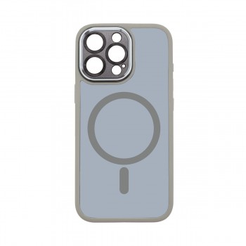 Чохол ArmorStandart Unit MagSafe SE для Apple iPhone 15 Pro Max, TPU + пластик, Titanium Grey (сірий)
