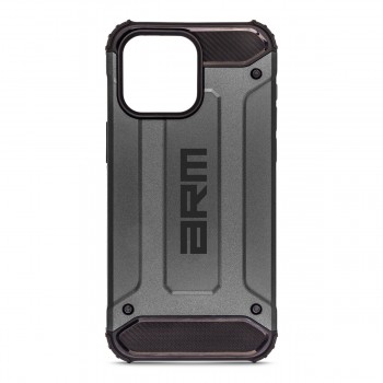 Чохол ArmorStandart Panzer для Apple iPhone 15 Pro Max, TPU + PC, Grey (сірий) Чохол ArmorStandart Panzer для Apple iPhone 15 Pro Max, TPU + PC, Grey (сірий)