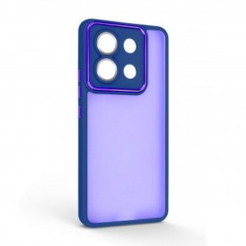 Чехол ArmorStandart Shade для Xiaomi Redmi Note 13 Pro 5G / Poco X6 5G матовый, полупрозрачный, Blue (синий)
