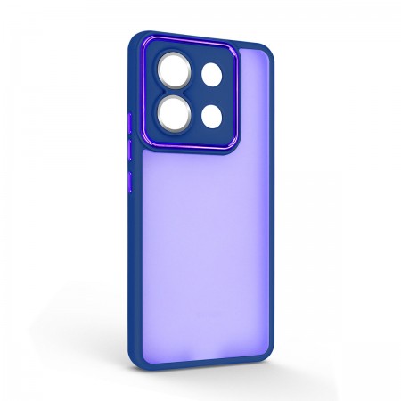 Чехол ArmorStandart Shade для Xiaomi Redmi Note 13 Pro 5G / Poco X6 5G матовый, полупрозрачный, Blue (синий)