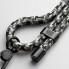 Ремешок для смартфона ArmorStandart Rope Black Monochrome with Clear holder, Black Monochrome