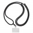 Ремешок для смартфона ArmorStandart Rope Black Royalty with Clear holder, Black Royalty (разноцветный)