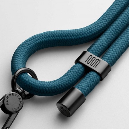 Ремешок для смартфона ArmorStandart Rope Black Denim with Dark holder, Black Denim (синий)