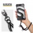 Ремешок для смартфона ArmorStandart S-Rope Black Onyx with Dark holder, Black Onyx (черный)