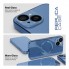 Чехол с зеркальной задней панелью ArmorStandart Replica MagSafe для Apple iPhone 15, Light Blue (голубой)