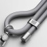 Ремінець для смартфона ArmorStandart Silicone Rope Titanium Grey with Grey holder, Titanium Grey (сірий)