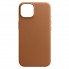 Чохол зі штучної шкіри ArmorStandart FAKE Leather Case для Apple iPhone 15, Light Coffee (коричневий)