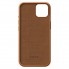 Чохол зі штучної шкіри ArmorStandart FAKE Leather Case для Apple iPhone 15, Light Coffee (коричневий)