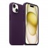 Чохол зі штучної шкіри ArmorStandart FAKE Leather Case для Apple iPhone 15, Deep Purple