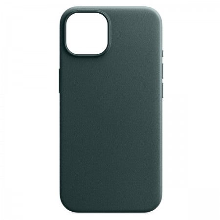 Чохол зі штучної шкіри ArmorStandart FAKE Leather Case для Apple iPhone 15, Sequoia Green