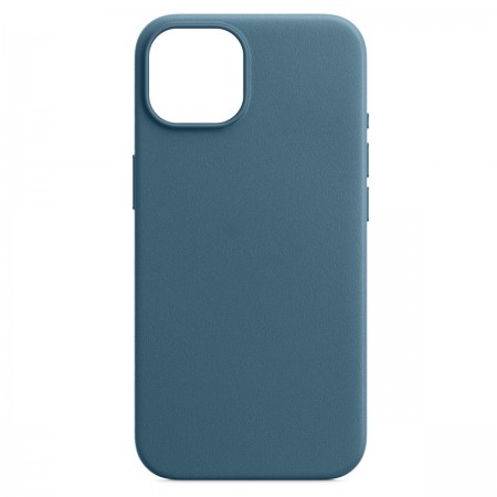 Чехол из искусственной кожи ArmorStandart FAKE Leather Case для Apple iPhone 15, Sea Blue