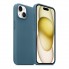 Чехол из искусственной кожи ArmorStandart FAKE Leather Case для Apple iPhone 15, Sea Blue