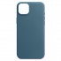 Чехол-накладка из искусственной кожи ArmorStandart FAKE Leather Case для Apple iPhone 15 Plus Sea Blue
