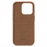 Чехол-накладка ArmorStandart FAKE Leather Case для Apple iPhone 15 Pro Light Coffee, Light Cofee (коричневый)