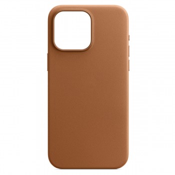 Чохол-накладка ArmorStandart FAKE Leather Case для Apple iPhone 15 Pro Max Light Coffee Чохол-накладка ArmorStandart FAKE Leather Case для Apple iPhone 15 Pro Max Light Coffee