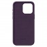 Чехол-накладка ArmorStandart FAKE Leather Case для Apple iPhone 15 Pro Max, Deep Purple (фиолетовый)