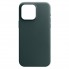 Чехол ArmorStandart FAKE Leather Case из искусственной кожи для Apple iPhone 15 Pro Max, зеленый (Sequoia Green)