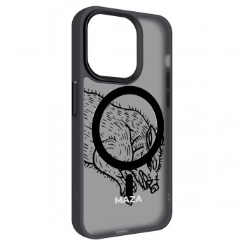 Чехол ArmorStandart Uniq Magsafe для Apple iPhone 15 Pro, Maza Boar 2 Black